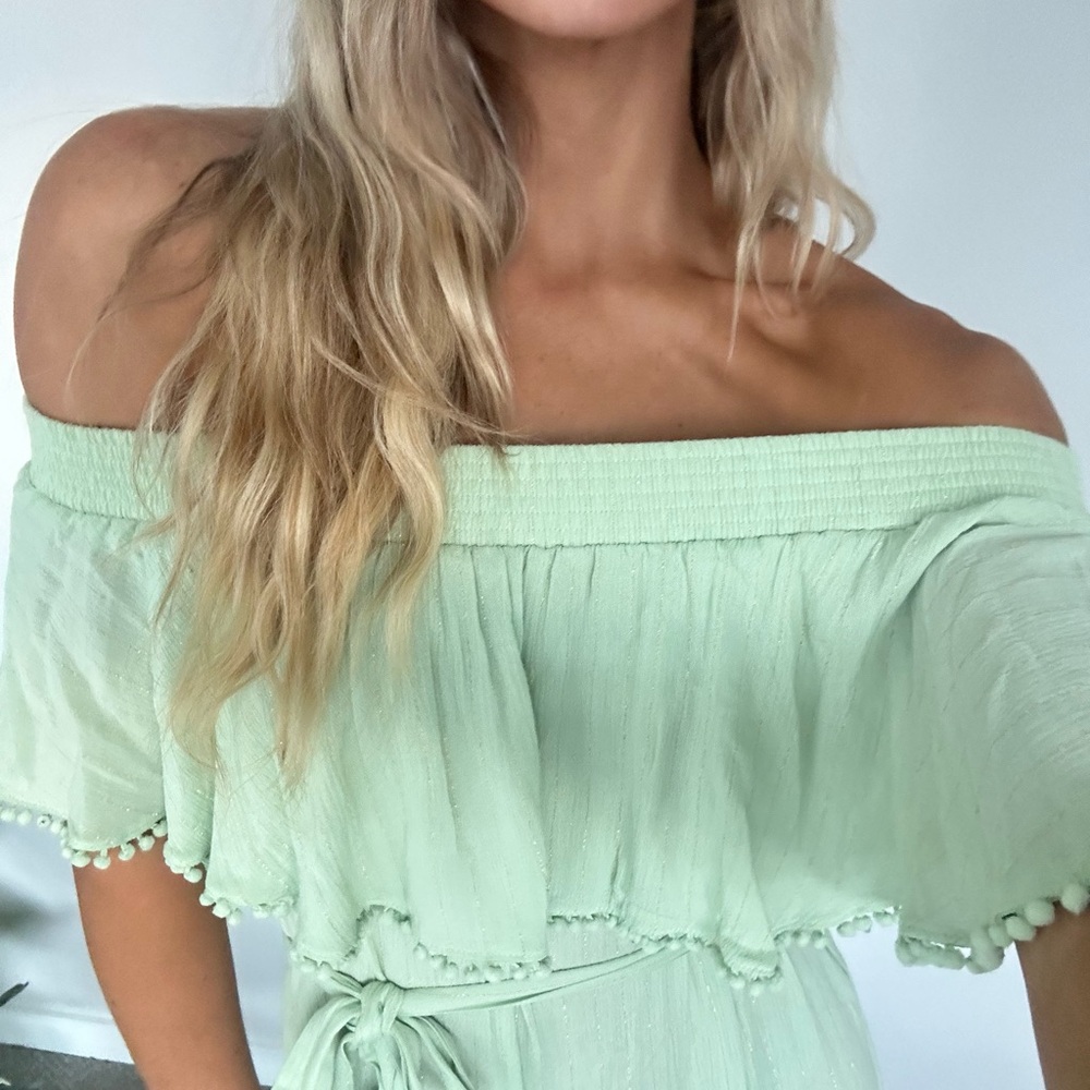 Lauren Conrad Seafoam Green Dress